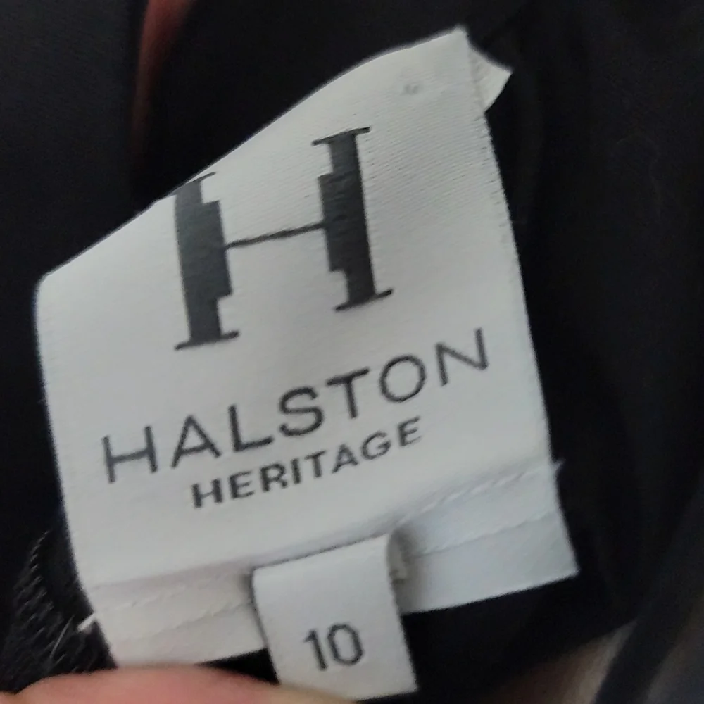 Halston‎ Heritage Elegant Black Dress